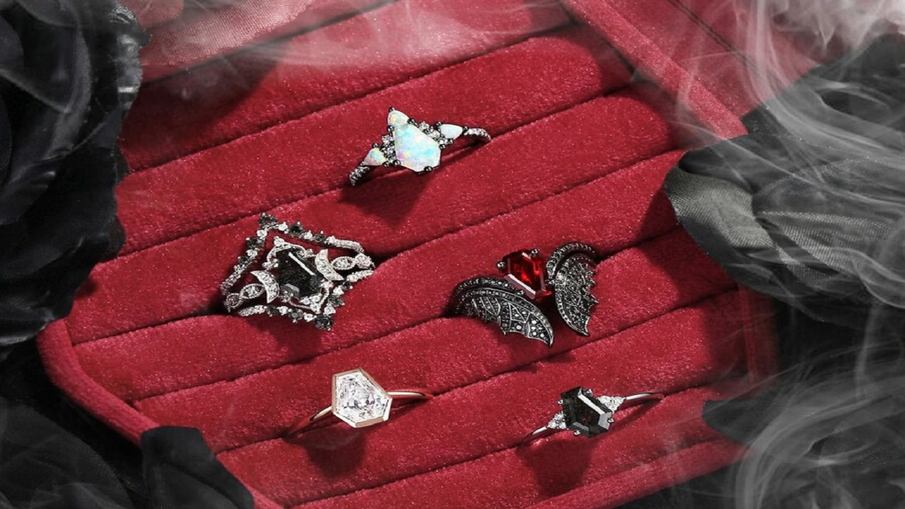 Unique Coffin Engagement Rings: For A Death-Do-Us-Part Love